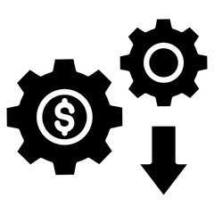 Value Engineering  Icon Element For Design