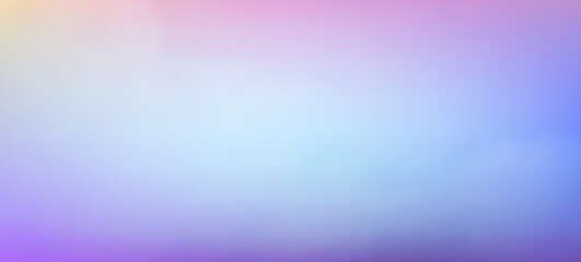 Modern colorful gradient background with clouds