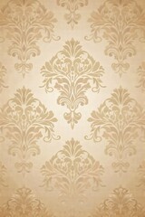 Beige wallpaper with damask pattern background illustration --ar 2:3 --v 6 Job ID: 550d55da-1309-4d39-b0d3-560bf6d7ead8