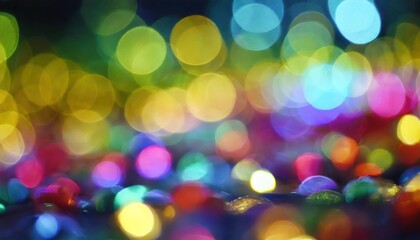  Abstract colorful lights