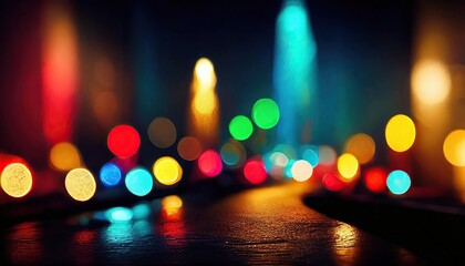  Abstract colorful lights