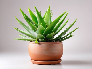 aloe vera plant in pot