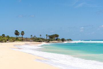 Beautiful View of Liman Beach Semau Island, East Nusa Tenggara, Indonesia