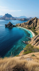 Obraz premium Panoramic view of the beautiful island of Similan, Thailand.