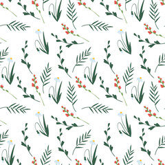 Floral seamless pattern.Seamless pattern can be used for wallpaper, pattern fills, web page background,surface textures.