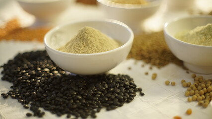 Granos de cereales sin procesar