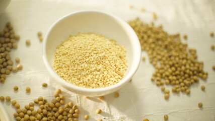 Granos de cereales sin procesar