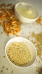 Granos de cereales sin procesar