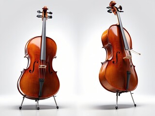 Fototapeta premium violin isolated on white