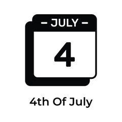 Get your hold on this creative america independence day icon, editable design