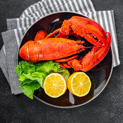 lobster fresh seafood tasty eating cooking appetizer meal food snack on the table copy space food
