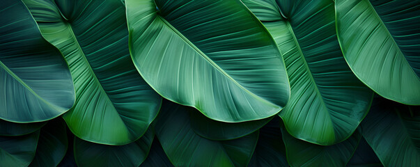 background with stripes leaf, texture, green, nature, pattern, plant, macro, design, color, fabric, wallpaper, leaves, closeup Generative AI   