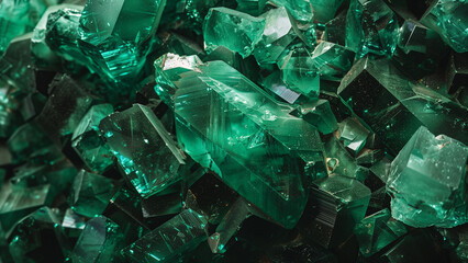 The Intricate World of Emerald Texture