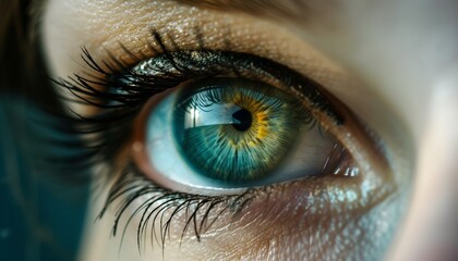 Close-up image of eyes