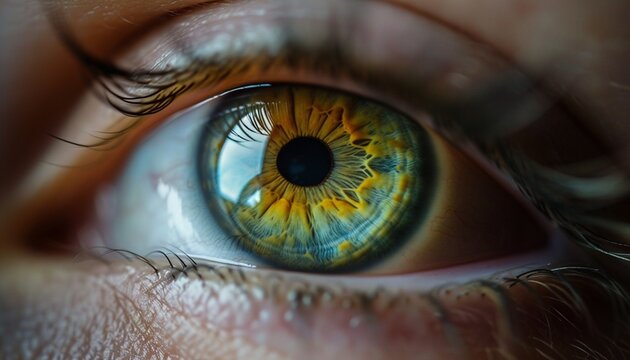 Close-up image of eyes