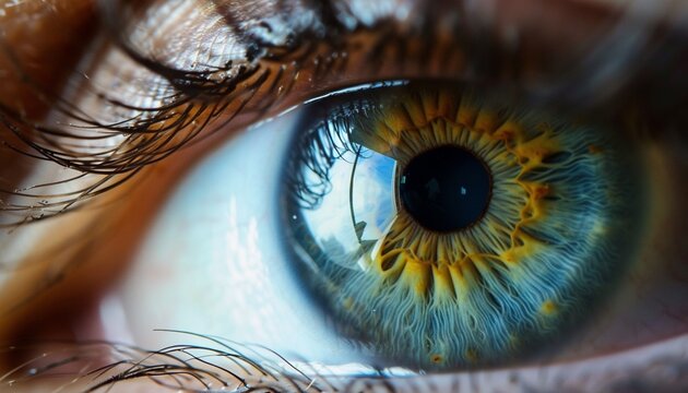 Close-up image of eyes