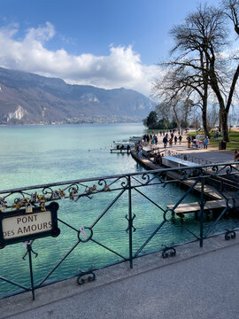 pont des amours dans la Ville d'Annecy
