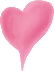 Watercolor heart