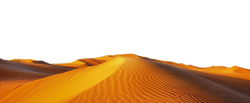 砂漠、砂丘。透過背景