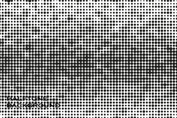 Abstract vector grunge halftone gradient shapes background banner
