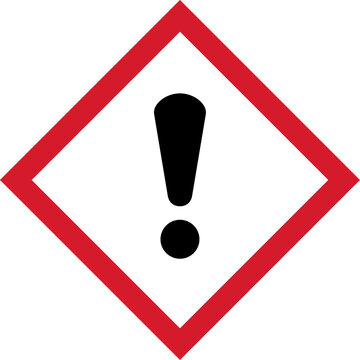 GHS07 Exclamation mark