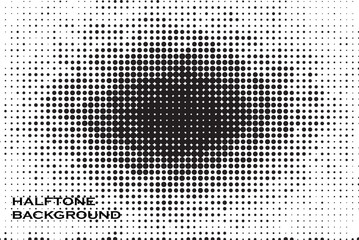 Abstract vector grunge halftone gradient shapes background banner