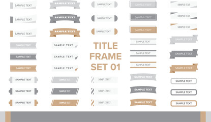 タイトル・見出しフレームセットA05