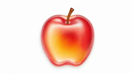 Colorful gummy candies. Soft gums in fruit shapes.