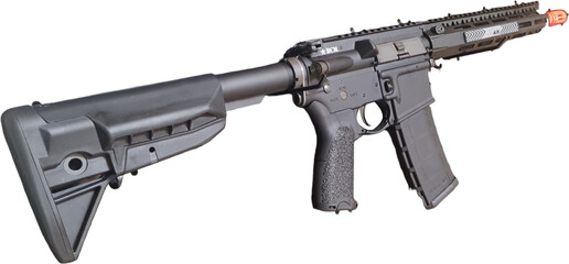 rifle isolated on white background