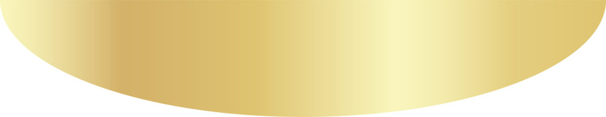 Golden label ribbon banner set