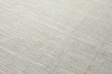 Texture of light grey fabric as background, closeup