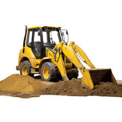 Machinery for land of real estate The Backhoe