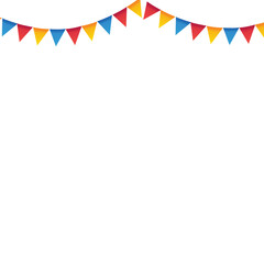 Holi festival celebration poster or banner design with illustration
of water gun and gulal bowl on paint stroke png background.
