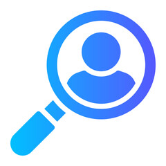 job seeker gradient icon