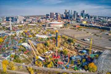 Denver is the only major American Metro with an Amusement Park in its Downtown