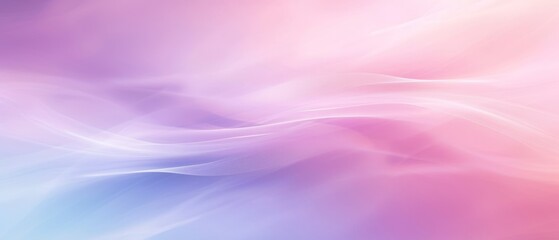 Abstract background with waves. Pastel colors are purple, pink, and blue defocus gradient, Photo abstract fine lines Pantone colour background. Created with Generative AI.