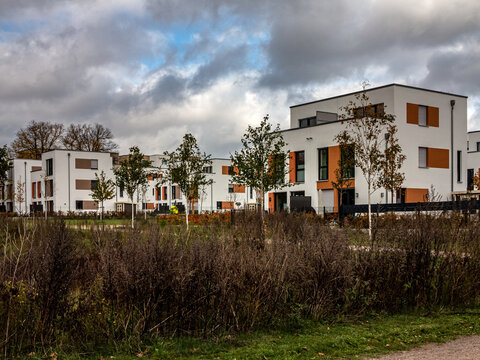 Modern Living in Town Houses at Hamburg Oxpark