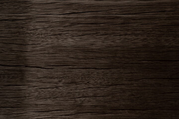 Dark brown wood and uneven surfaces for texture and copy space in the background, natural wood, old...