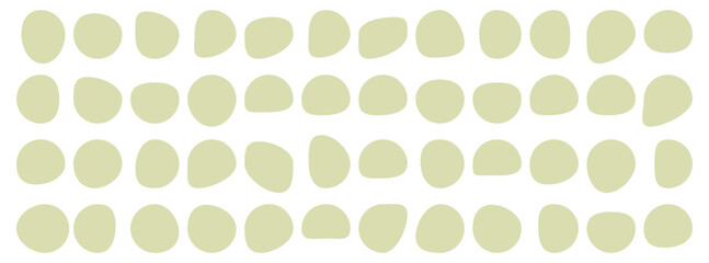 Organic colorful blob shapes. Round abstract organic shape collection. Pebble, drops and stone silhouettes. Random abstract liquid organic irregular blotch shapes. Collection of modern forms