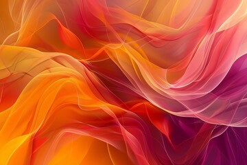 Obraz premium Abstract Colorful Wavy Lines Background. 