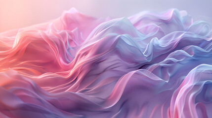 Fototapeta premium Imaginative Abstract Gradient Drawing. 