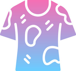 Dirty shirt icon