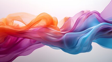 Obraz premium Seamless abstract color wallpaper. Wavy fluid pattern.