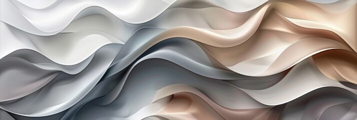Abstract colorful background of bright wavy lines