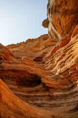 Red rock from the beaches of Tenerife