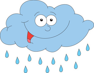 raining cloud