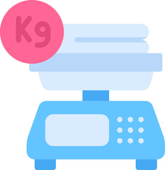 Obraz premium Weight scale icon