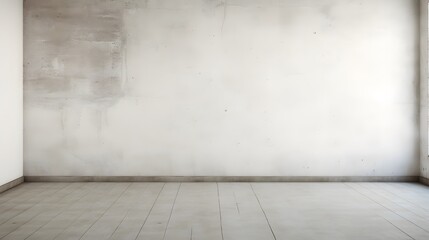 Abstract architecture with blank white wall.