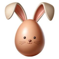 Obraz premium A cartoon rabbit with a carrot in its mouth. The rabbit is smiling and has a cute expression