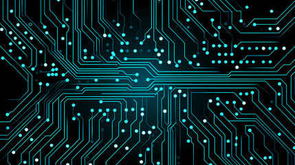 Motherboard digital chips, circuit board background